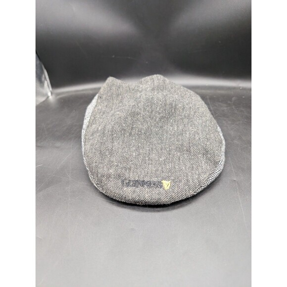 Guinness Irish Flat Cap Newsboy Cabbie Hat Gray Tweed Embroidered Logo Large - Picture 1 of 6